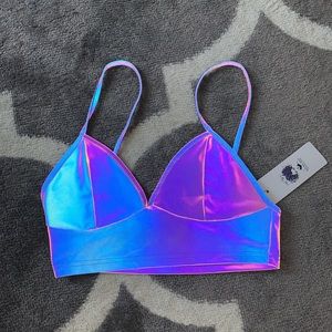 Holographic Bralette!